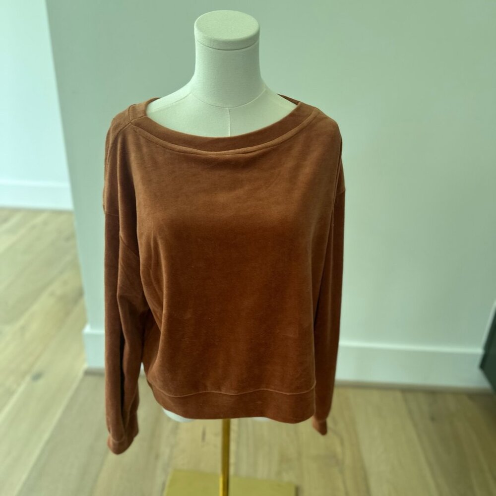 Brown Long-Sleeve Sweater